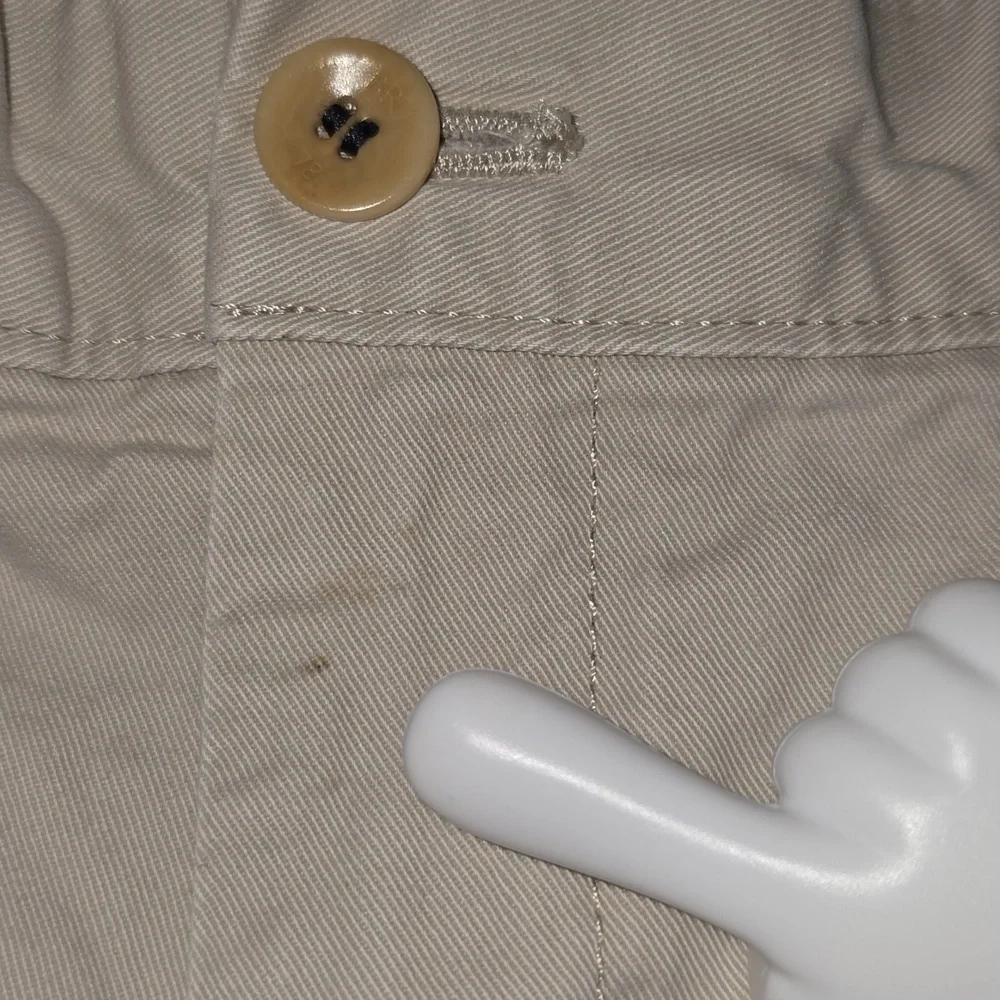 Banana Republic Light Khaki Flat Front Shorts Classicore Mens Size 36